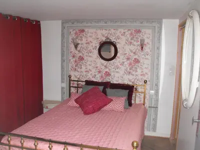 Un ou plusieurs lits dans un hébergement de l'établissement Maisonnette Mimi