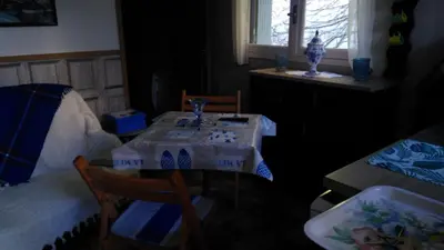 Coin salon dans l'établissement Maisonnette Mimi