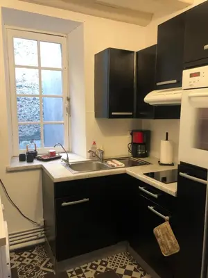 Cuisine ou kitchenette dans l'établissement Le 41 Carnot