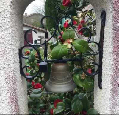 Jardin de l'établissement Gîte des Roses