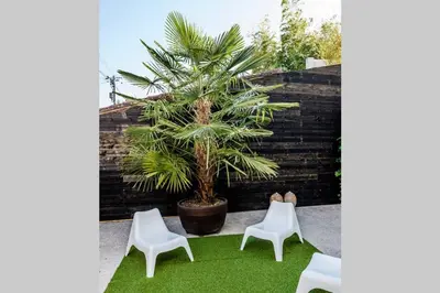 Jardin de l'établissement L'Appart