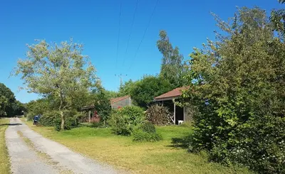 Paysage naturel près de le camping