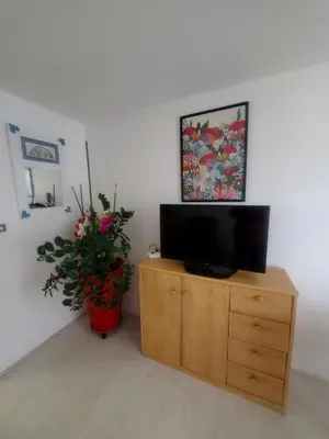 Télévision ou salle de divertissement dans l'établissement chezphoenixette