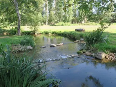 Paysage naturel près de la maison de vacances