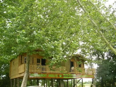 Jardin de l'établissement Camping belle rivière