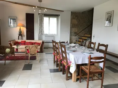 Plan de l'établissement La grange du Logis du Plessis