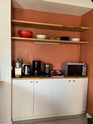 Cuisine ou kitchenette dans l'établissement Maison Terracotta, le calme aux portes de Poitiers