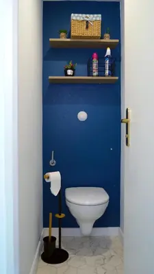 Salle de bains dans l'établissement Studio 130 à 8 min à pied du Futuroscope 1 à 4 pers