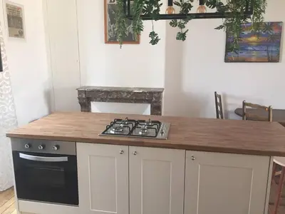Cuisine ou kitchenette dans l'établissement 2 Bed-Roof Terrace-Town Centre-Pets