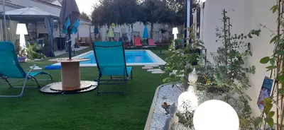 Jardin de l'établissement L'Alizé sera votre petit coin de paradis