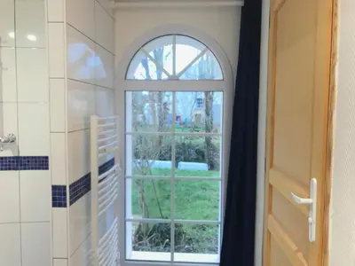 Salle de bains dans l'établissement CASA UPUPA