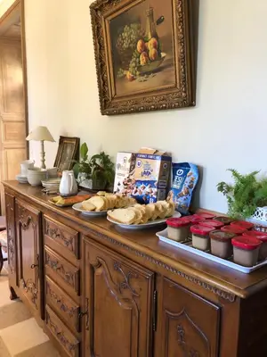 Nourriture dans le B&B/chambre d'hôtes ou à proximité
