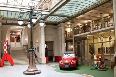 Plan de l'établissement L'ATELIER - 500m Musée BD