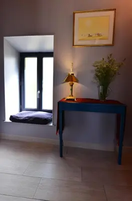 Un ou plusieurs lits dans un hébergement de l'établissement Chez Pique-Fesse Chambre d'hote
