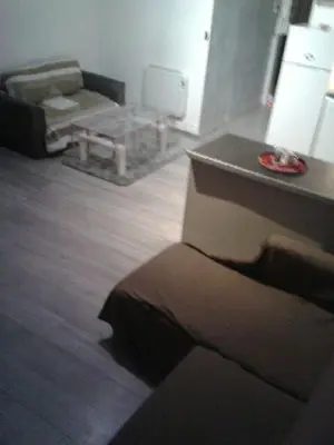 Coin salon dans l'établissement superbe t2 centre de cognac
