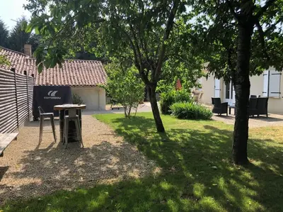 Jardin de l'établissement Gîte “Les reflets de la Charente”