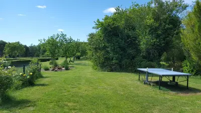 Jardin de l'établissement La Roseraie
