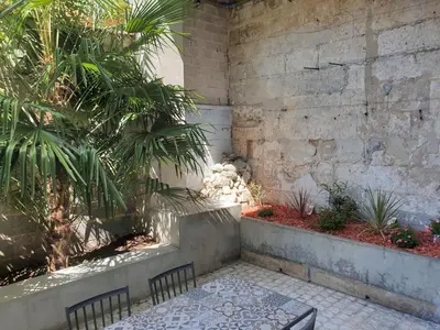 Jardin de l'établissement Meublés de l'Arsenal cœur de ville !