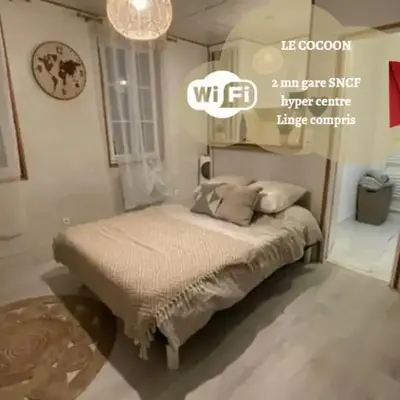 Le Cocoon - 2mn gare SNCF