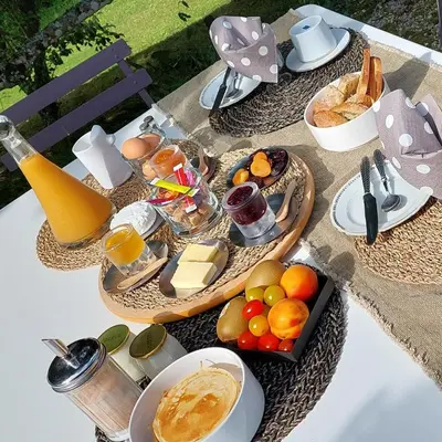 Nourriture dans la maison d'hôtes ou à proximité