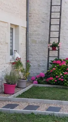 Jardin de l'établissement Gite Amanala Poitou