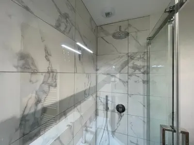 Salle de bains dans l'établissement La Chabotine -T2 Calme, et Lumineux