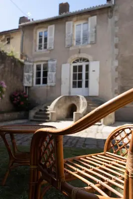 Plan de l'établissement un dimanche chez Julie chambre Léontine