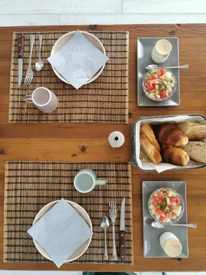 Nourriture dans le B&B/chambre d'hôtes ou à proximité