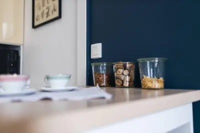 Nourriture dans l'appartement ou à proximité