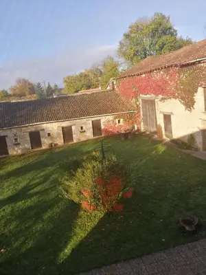Jardin de l'établissement Les Granges de la Leigne, Ruffec