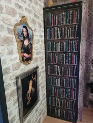 Bibliothèque dans le B&B/chambre d'hôtes