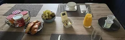 Nourriture dans le B&B/chambre d'hôtes ou à proximité