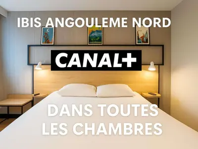 Un ou plusieurs lits dans un hébergement de l'établissement Ibis Angoulême Nord
