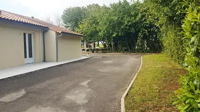Jardin de l'établissement maison calme et paisible