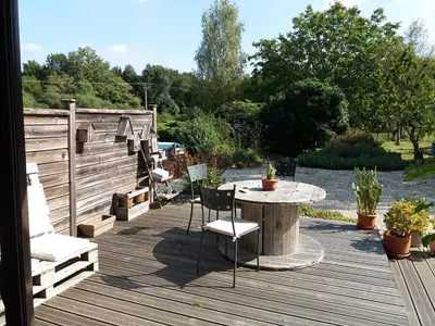 Jardin de l'établissement Chambre d'hôtes La Thibaudière