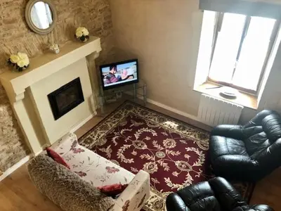 Coin salon dans l'établissement Les Roches