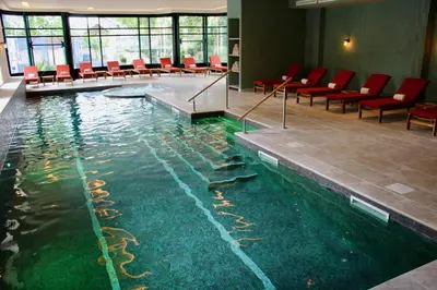Piscine de l'établissement Chateau du Clos de la Ribaudiere - Teritoria ou située à proximité