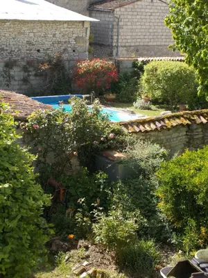 Jardin de l'établissement A L'Antan - La Ferme D'Octave