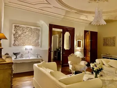 Salle de bains dans l'établissement Vieille rose
