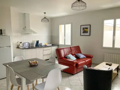 Cuisine ou kitchenette dans l'établissement LE 30