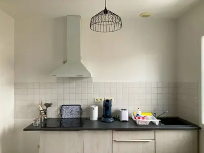 Cuisine ou kitchenette dans l'établissement LE 30