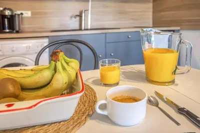 Nourriture dans l'appartement ou à proximité