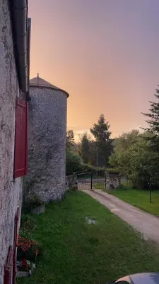 Jardin de l'établissement Un Logis en Angoumois