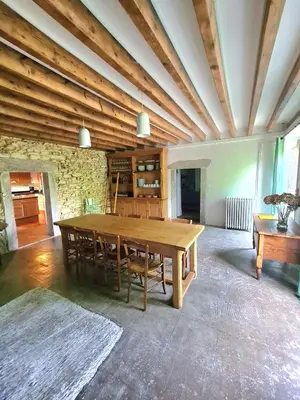 Plan de l'établissement Le Terrier maison de campagne 250 m2 grande capacité 20 couchages, 4500m2 de terrain