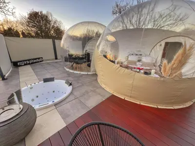 Plan de l'établissement Bulles gonflables Love Room - Love Home XO