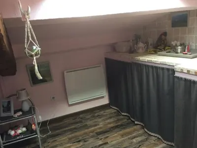 Cuisine ou kitchenette dans l'établissement l'Ancienne Forge