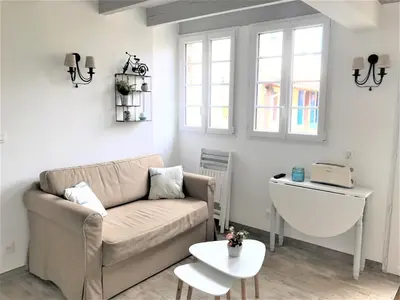 Coin salon dans l'établissement LA MAISON DU BONHEUR