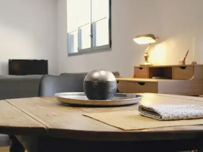 Coin salon dans l'établissement 
