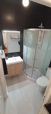 Salle de bains dans l'établissement Le Studio 64