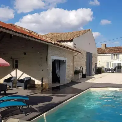 Holiday Home in Loubigné with Pool & Terrace